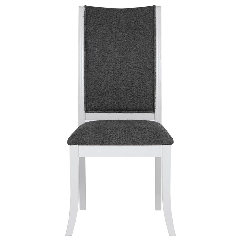 Judd 5-piece 54-inch Round Wood Dining Table Set Pearl White by Unique Piece Furniture