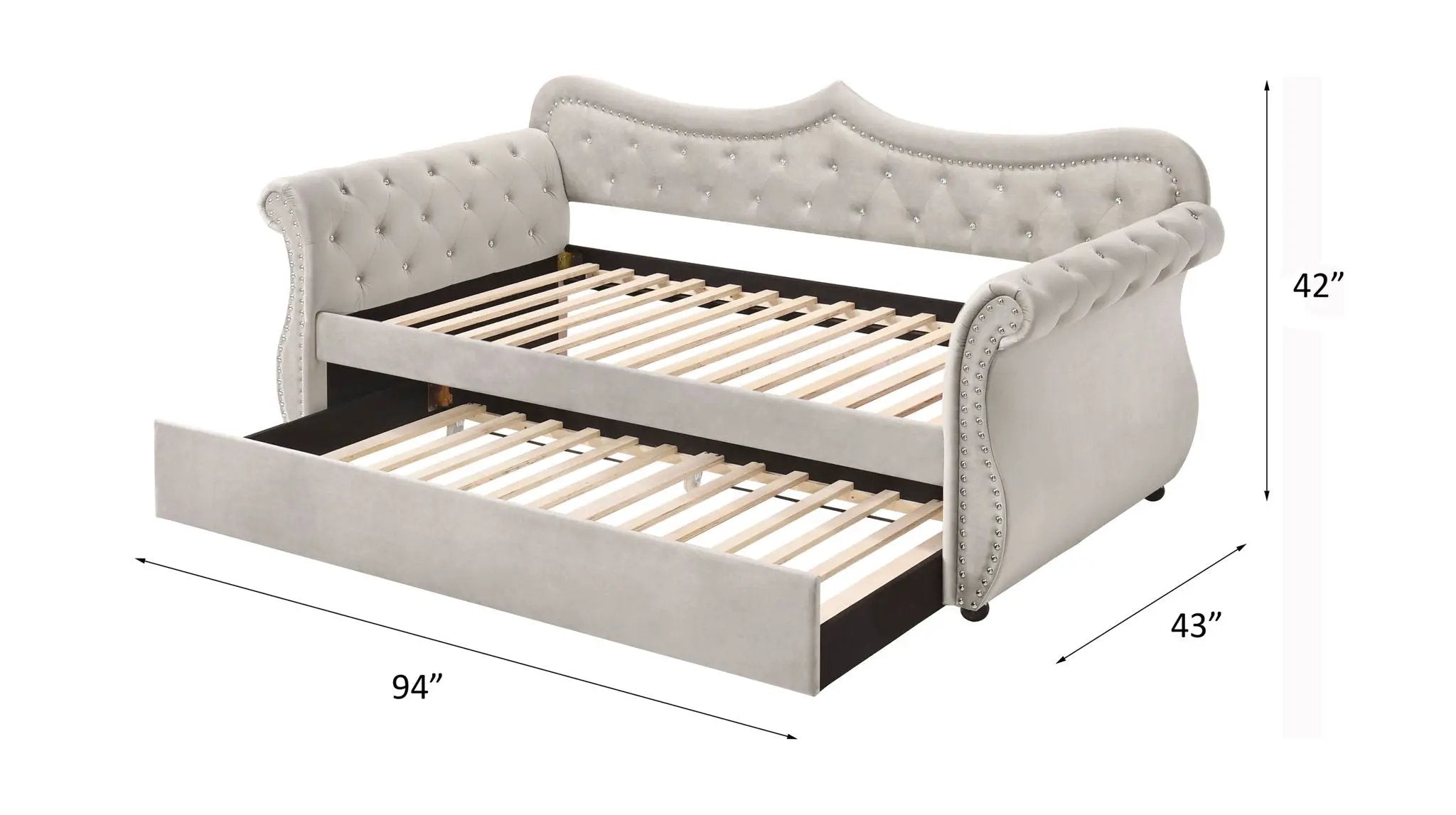 Adkins - Daybed & Trundle by Unique Piece Furniture