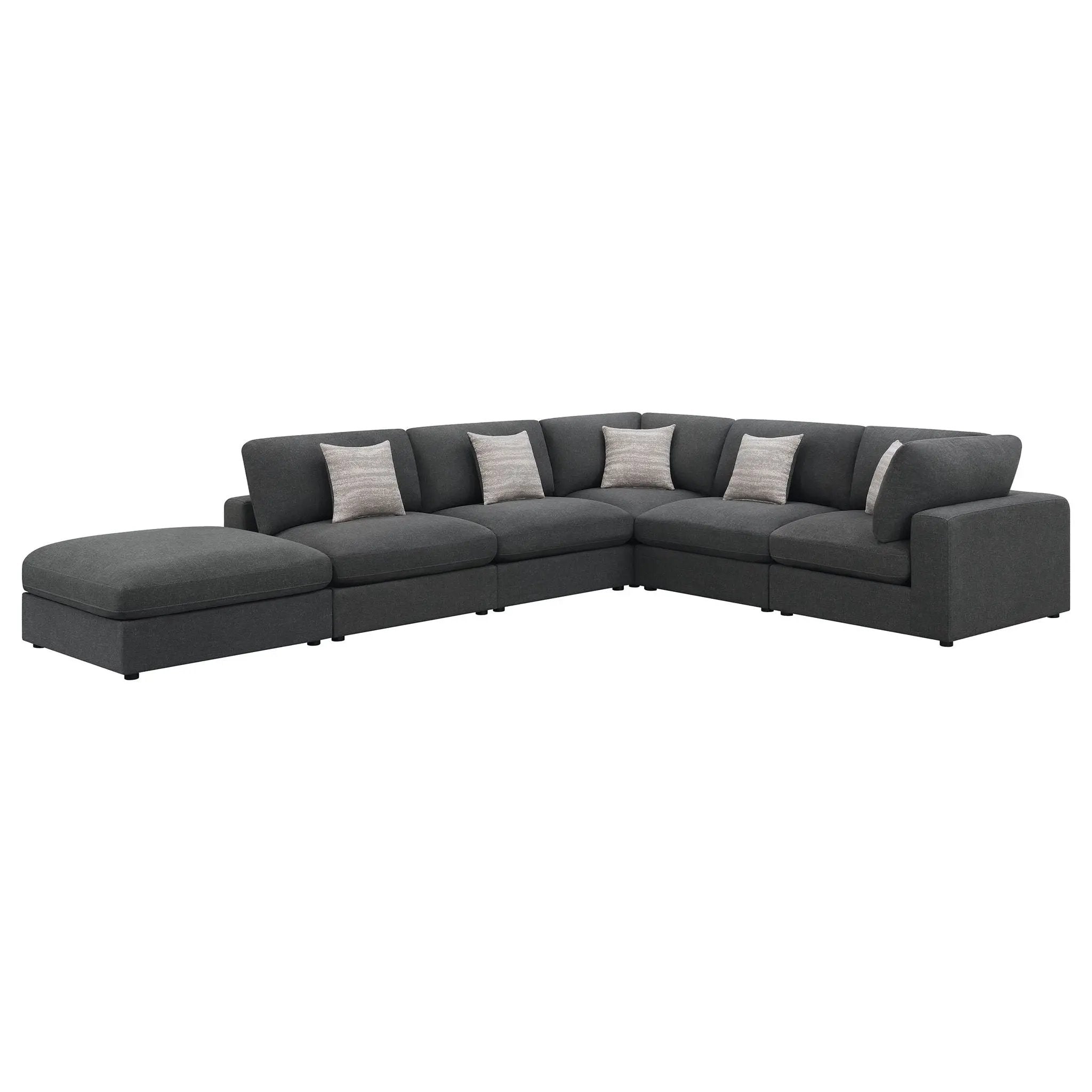 Rhette - Upholstered Sectional by HouseOfZazla
