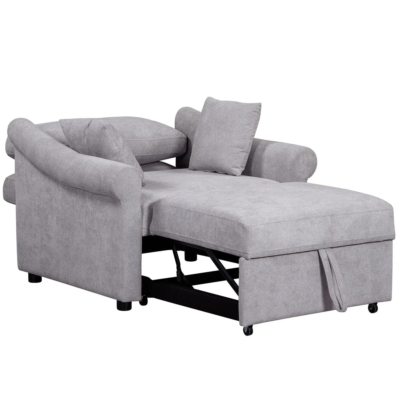 Convertible Sleeper Chair With Adjustable Backrest by HouseOfZazla