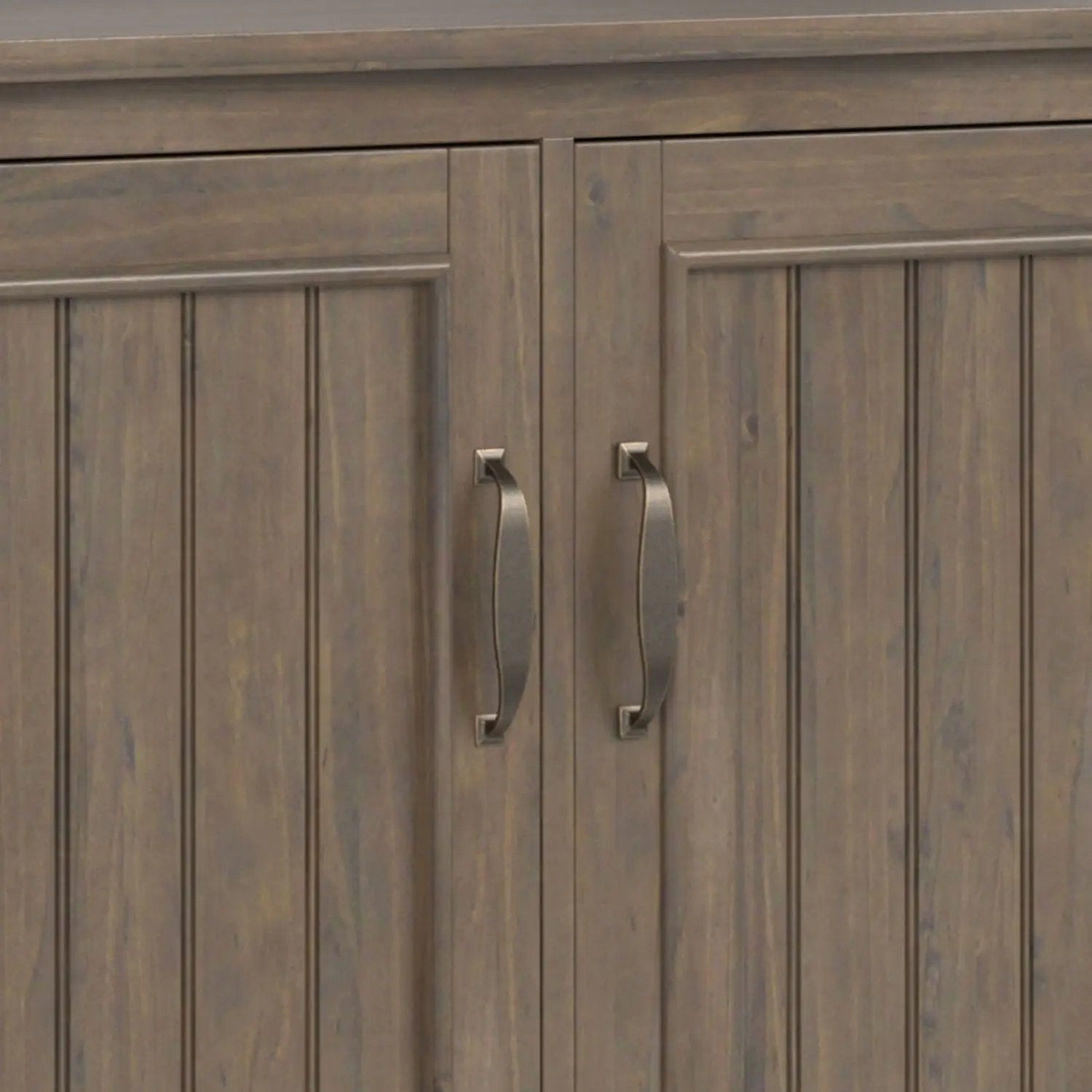 Lev - Wide Storage Cabinet - Smoky Brown by HouseOfZazla