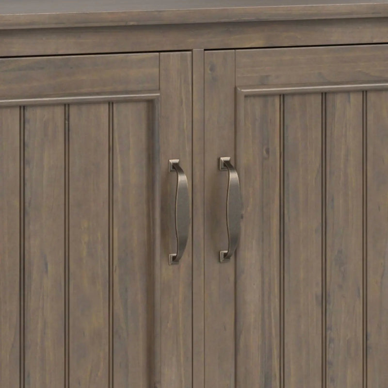 Lev - Wide Storage Cabinet - Smoky Brown by HouseOfZazla