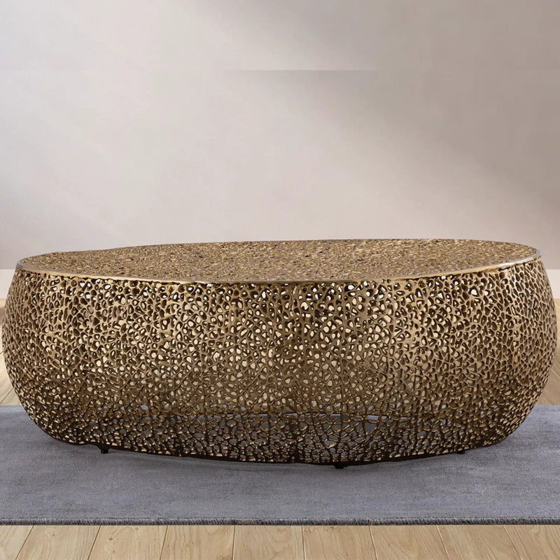 T3601 - Modern Oval Coffee Table by HouseOfZazla