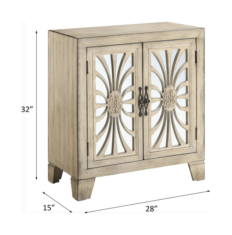 Nalani - Console Cabinet - Antique White by Unique Piece Furniture