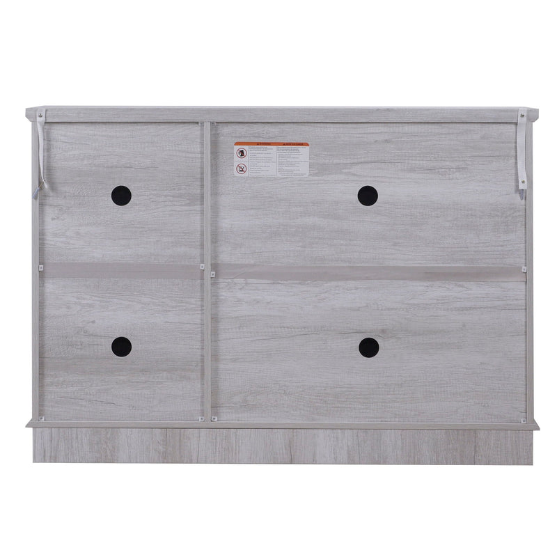 3 Door Mirrored Sideboard Cabinet With Adjustable Shelves by HouseOfZazla