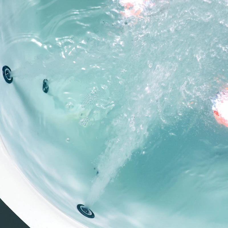 59" Corner Whirlpool Bathtub for 2-Person by HouseOfZazla