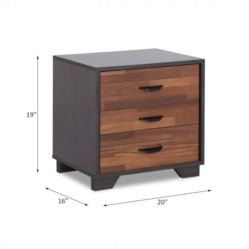 Eloy - Accent Table - Walnut / Espresso by Unique Piece Furniture