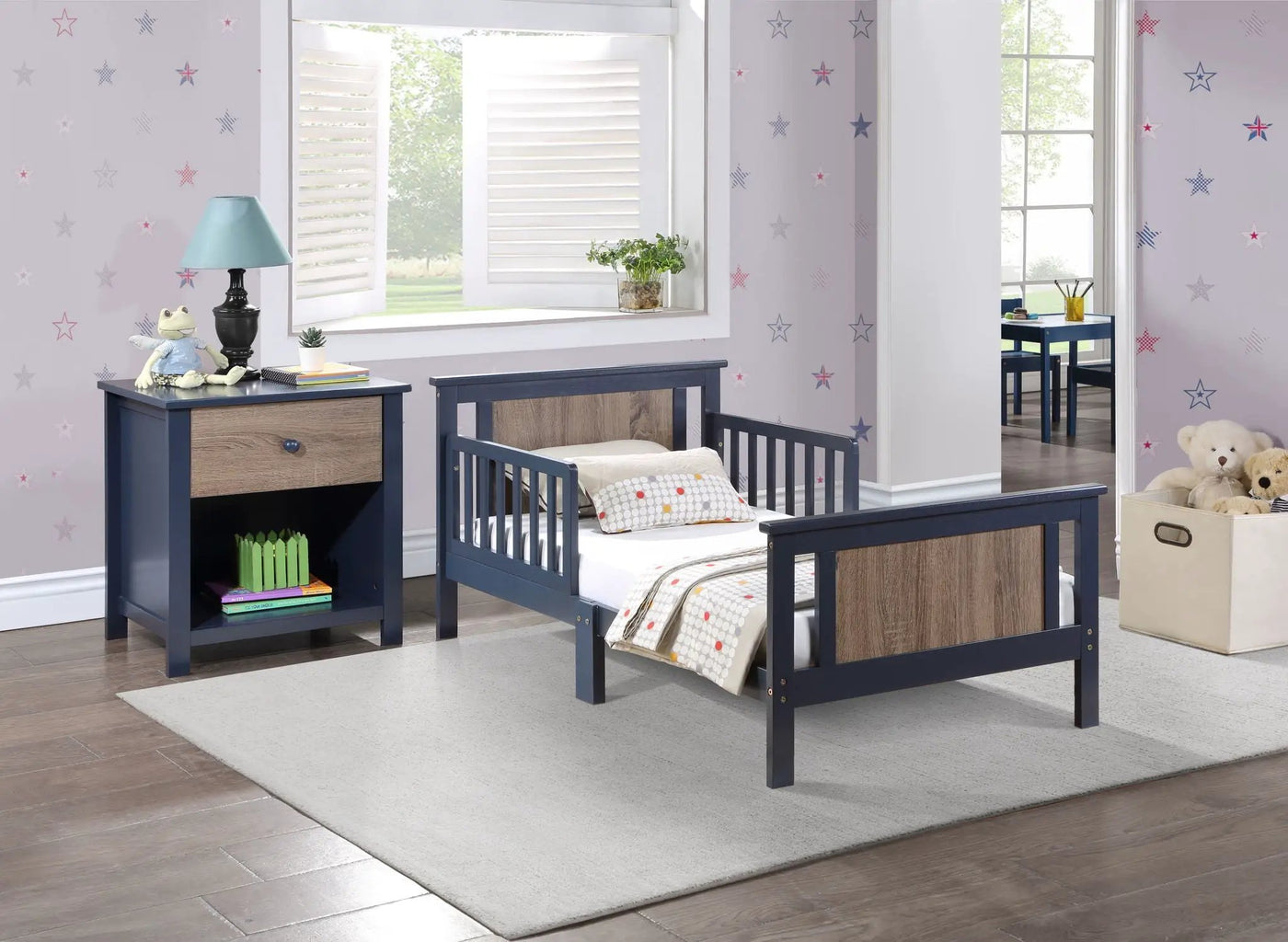Connelly - Reversible Panel Toddler Bed by Unique Piece Furniture
