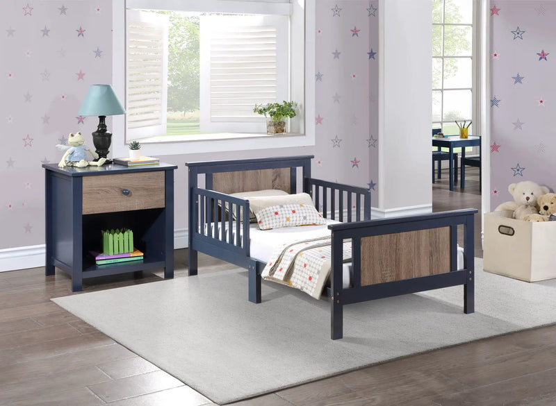 Connelly - Reversible Panel Toddler Bed by Unique Piece Furniture
