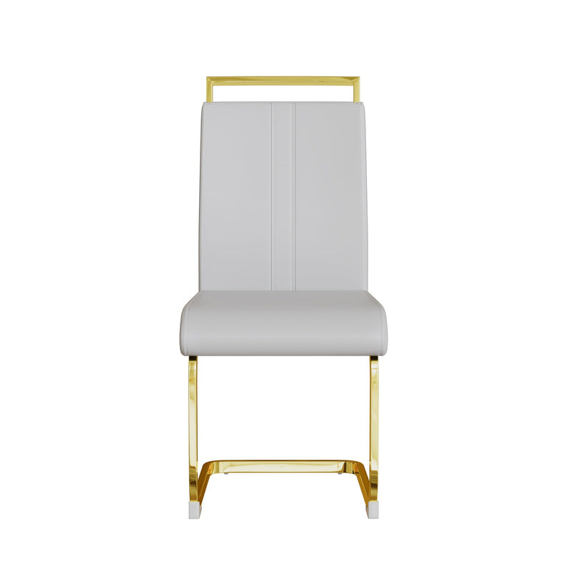 Side Dining Room Chair, Padded Seat High Back by HouseOfZazla