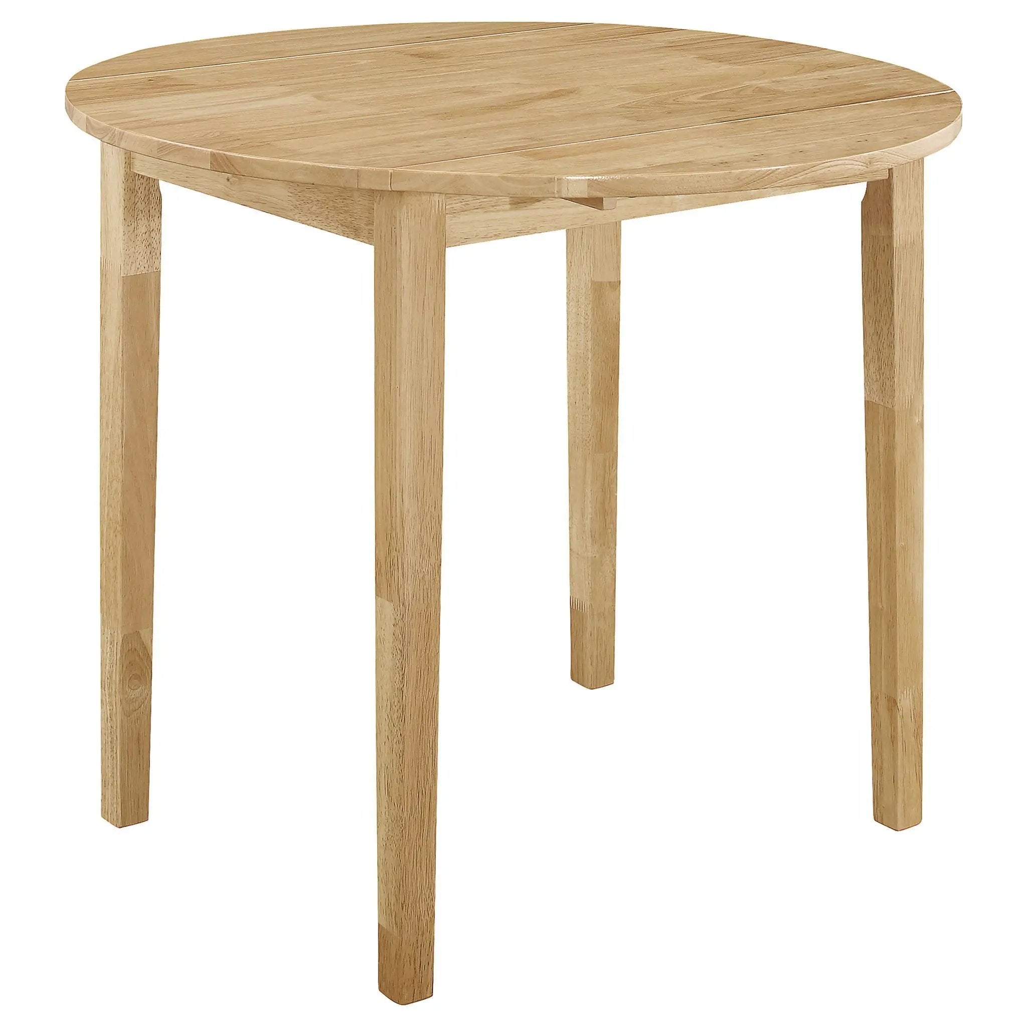 3 Piece Dining Set With Drop Leaf Table And Upholstered Chairs by HouseOfZazla