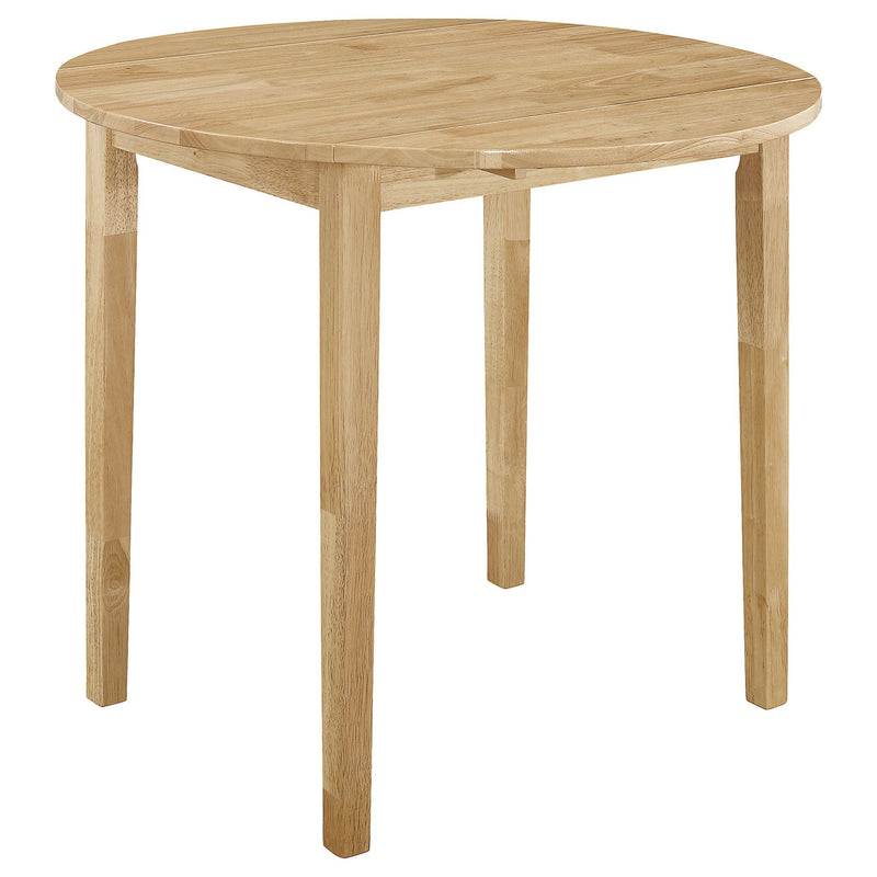 3 Piece Dining Set With Drop Leaf Table And Upholstered Chairs by HouseOfZazla