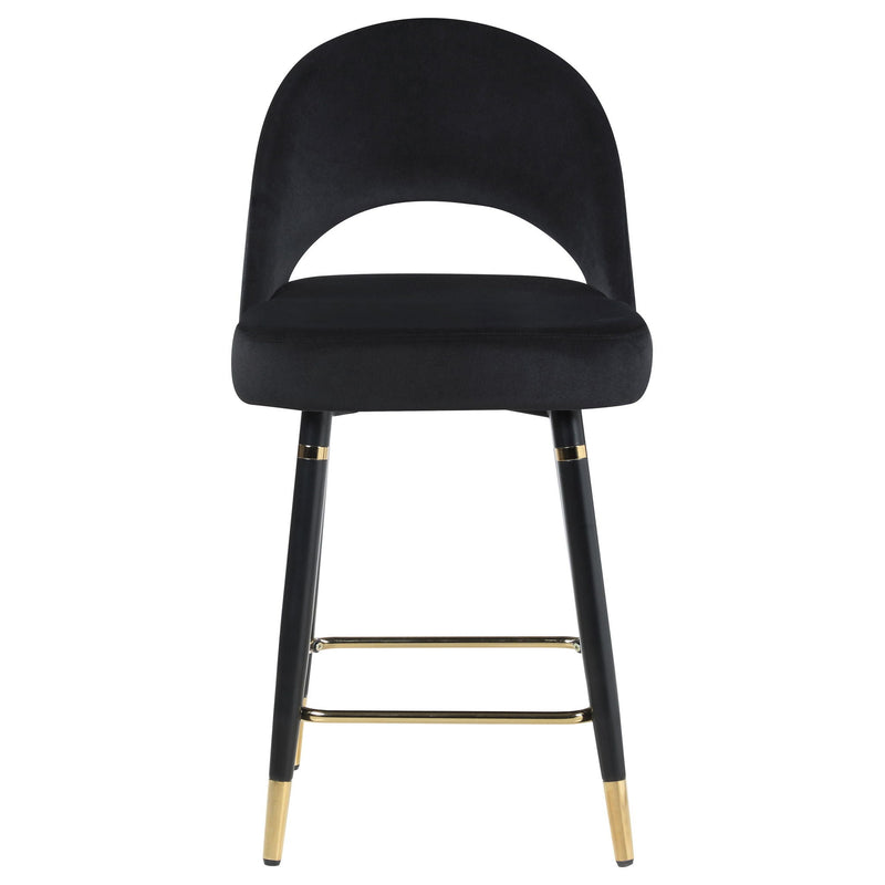 Open Back Counter Height Stools (Set of 2)