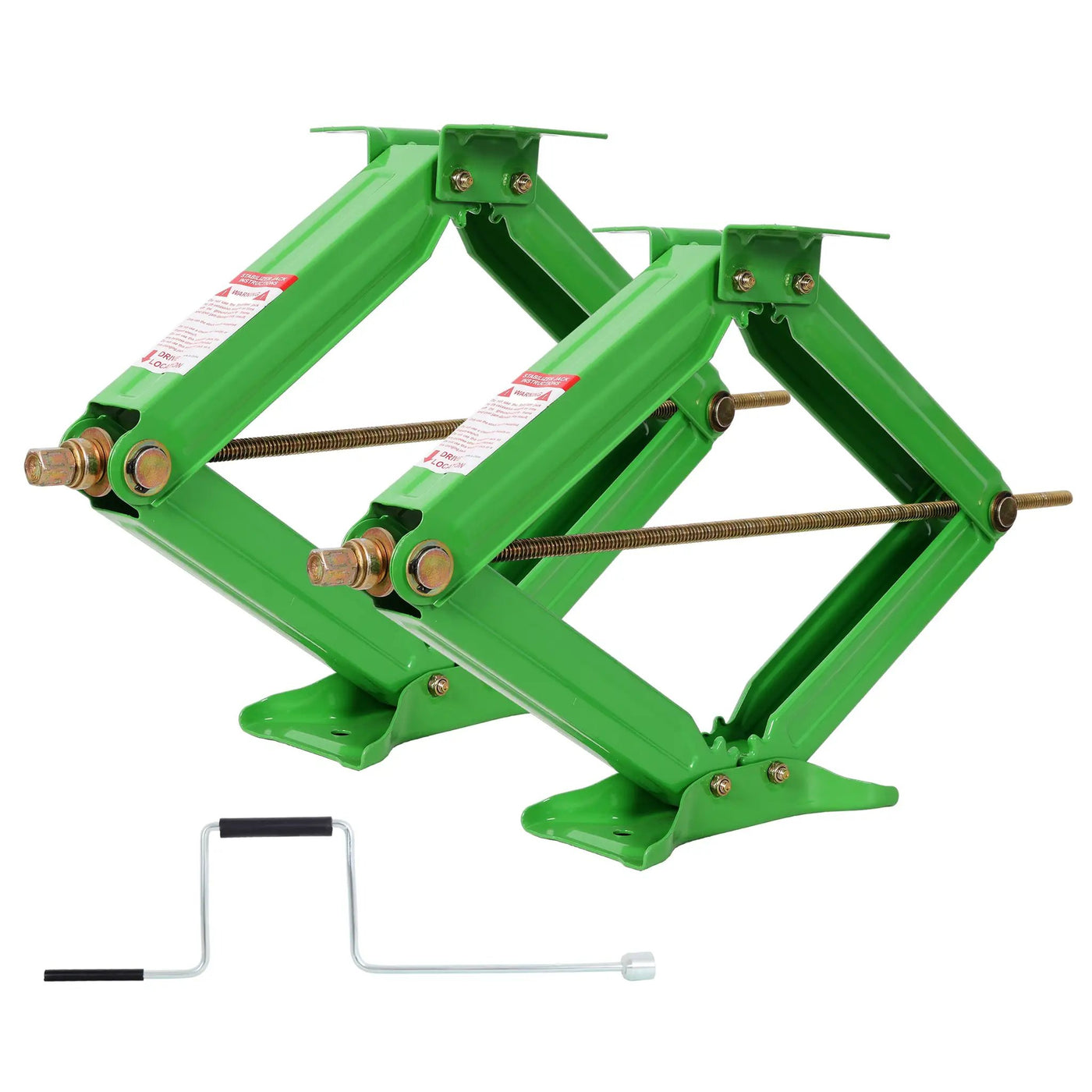 5000 lbs RV Scissor Jacks - Set of 2 by HouseOfZazla