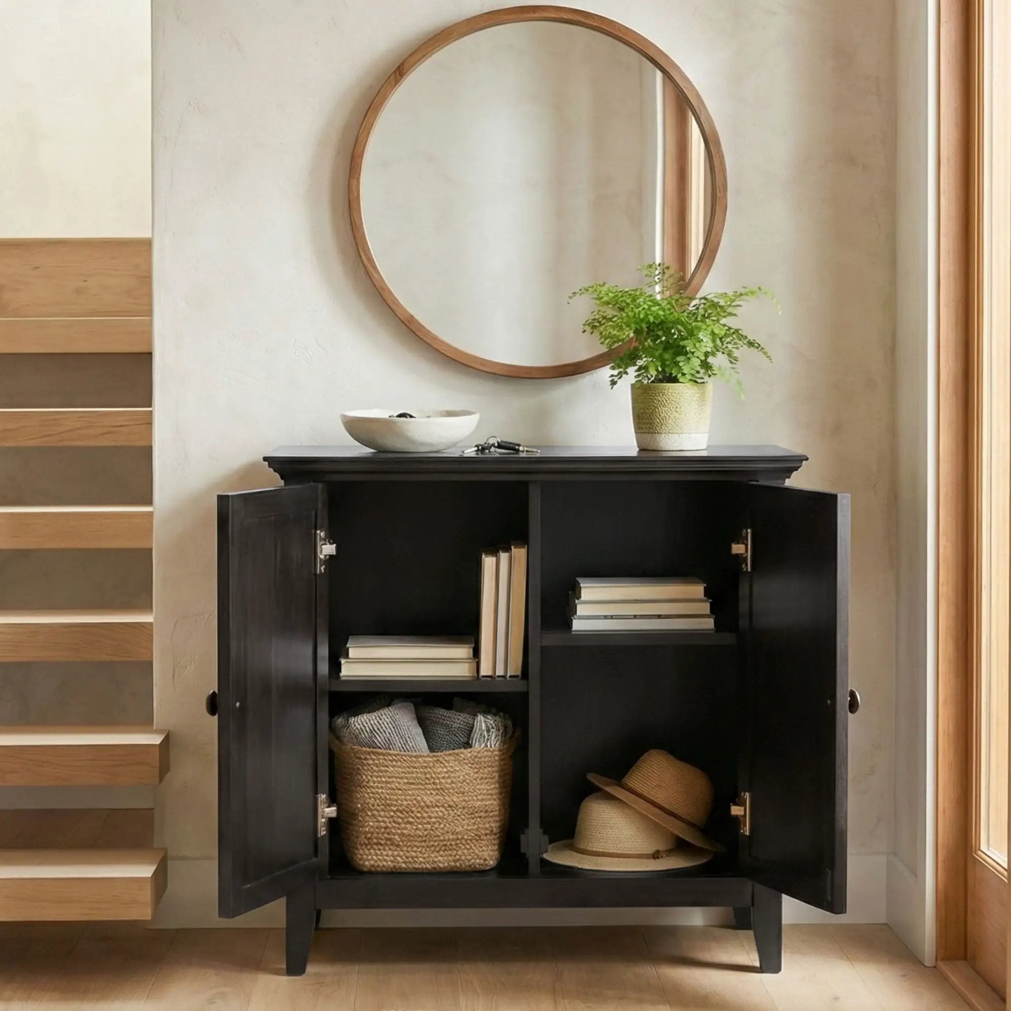 Amherst - Handcrafted Low Storage Cabinet by Unique Piece Furniture