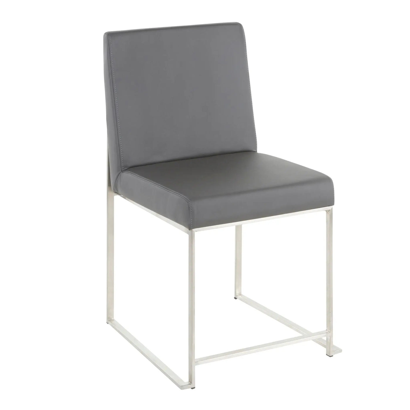 Fuji - Contemporary Modern Elegance High Back Dining Chair (Set of 2) by HouseOfZazla