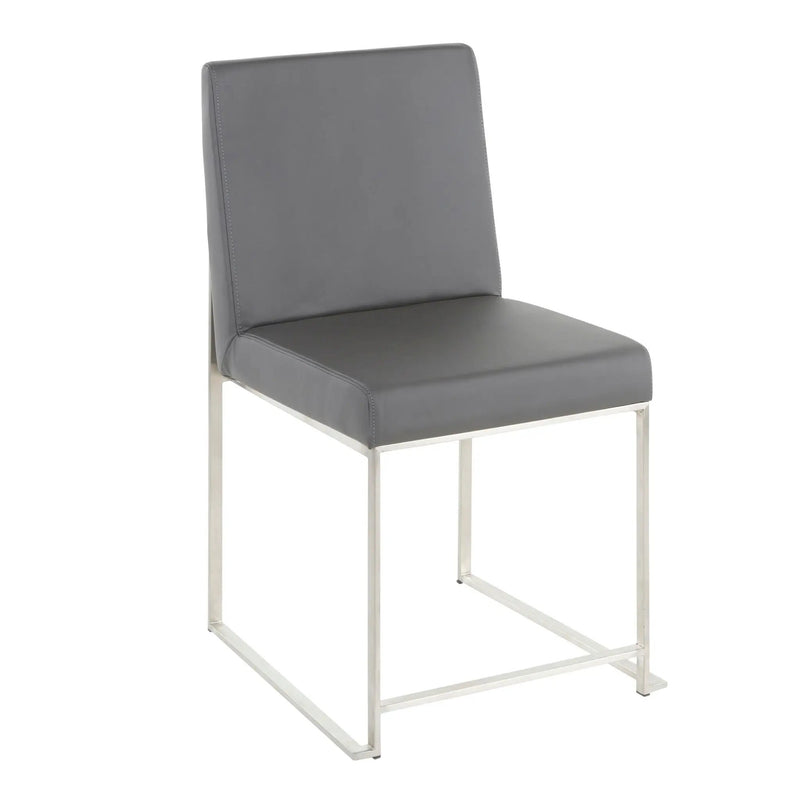 Fuji - Contemporary Modern Elegance High Back Dining Chair (Set of 2) by Unique Piece Furniture