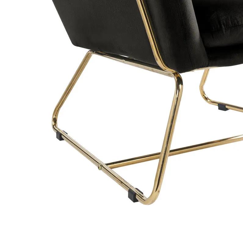 Keira - Accent Chair With Metal Base by HouseOfZazla