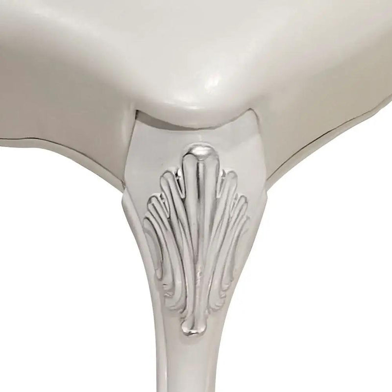 Dresden - Side Chair (Set of 2) - Fabric & Bone White by Unique Piece Furniture