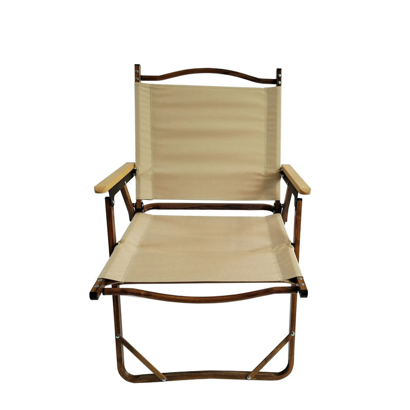 Comfy - Foldable And Portable Chair With Armrests, Indoor And Outdoor Universal (Set of 4) - Brown by Unique Piece Furniture