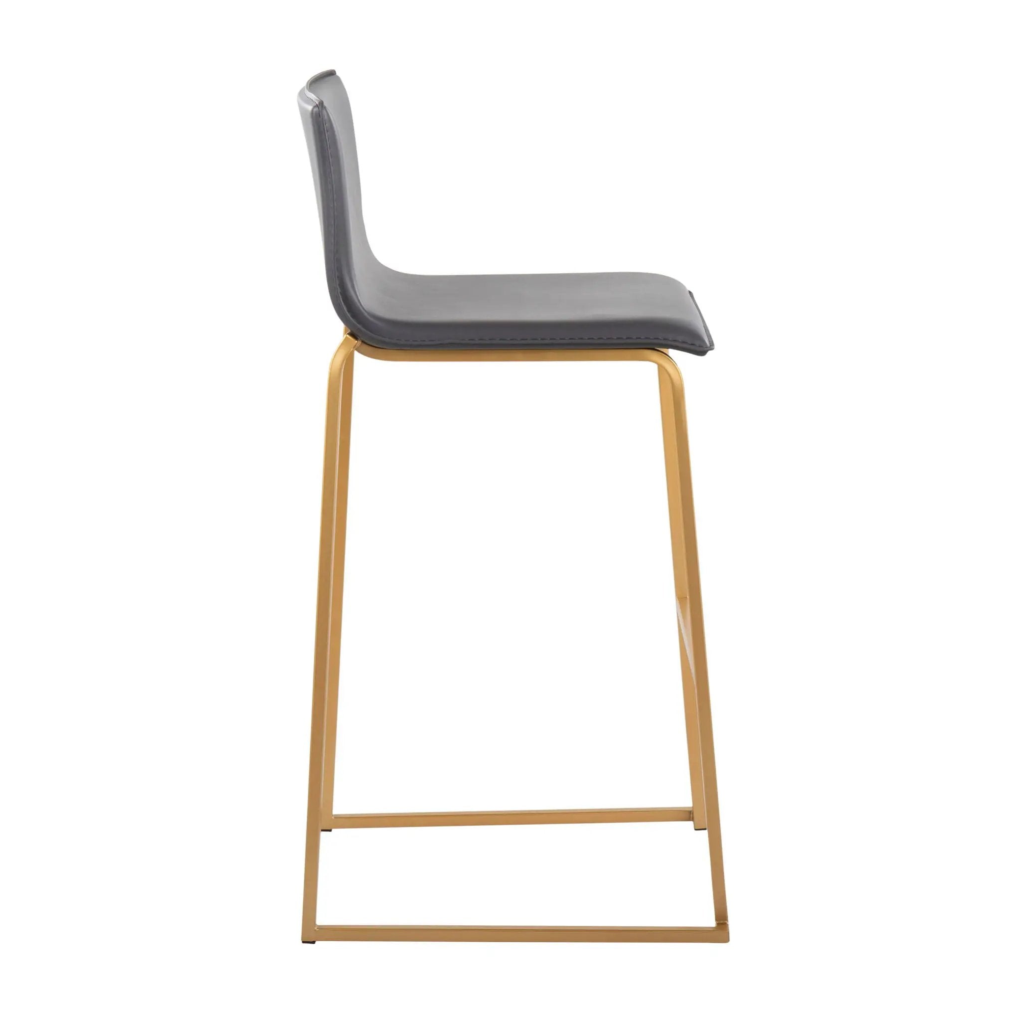 Mara - Contemporary Upholstered Barstool (Set of 2) by HouseOfZazla