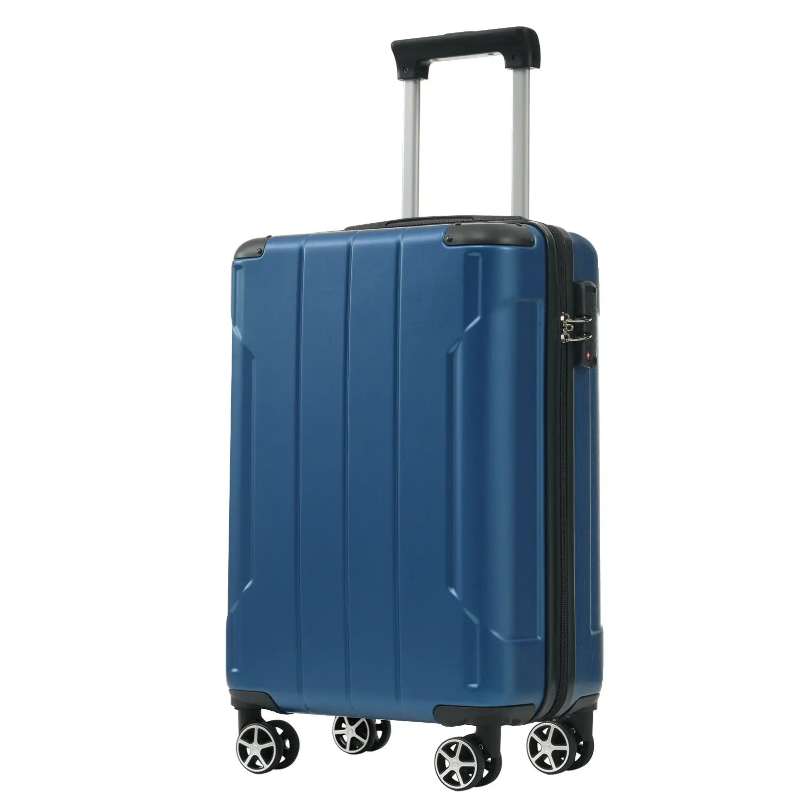 Hardshell Luggage Sets 6 Piece Suitcase Set Blue by HouseOfZazla