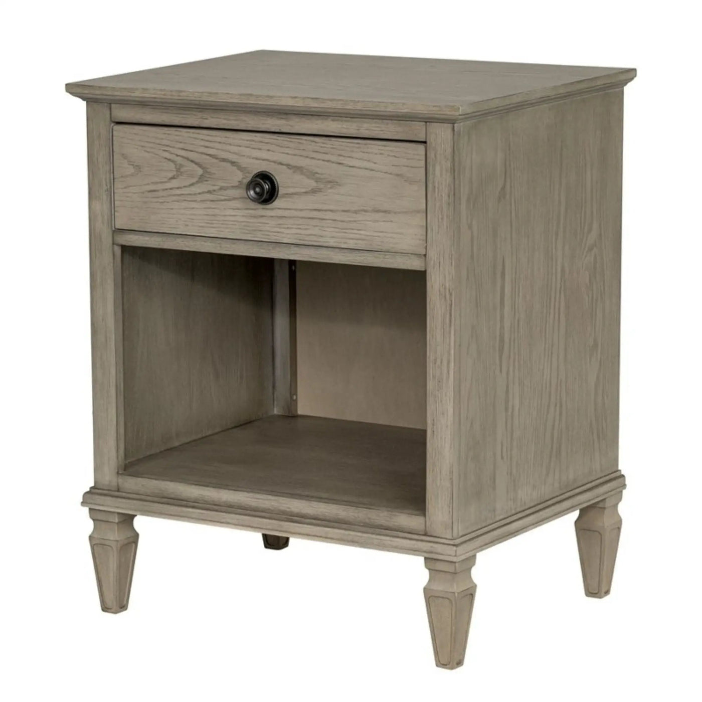 Victoria - Nightstand With Open Storage by HouseOfZazla