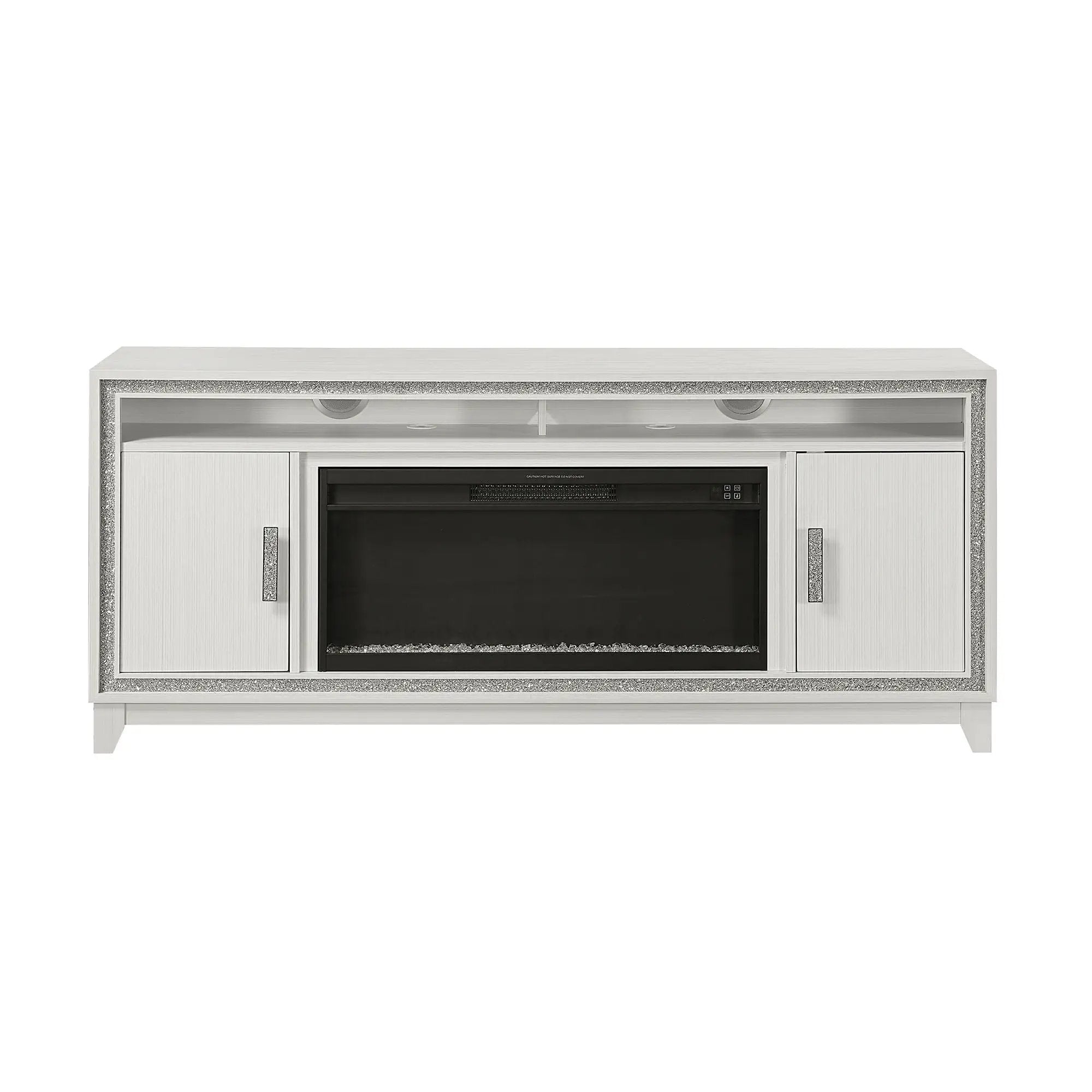 Almera - Fireplace With Adjustable Temperature And LED Options by Unique Piece Furniture