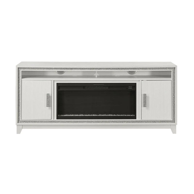 Almera - Fireplace With Adjustable Temperature And LED Options by Unique Piece Furniture