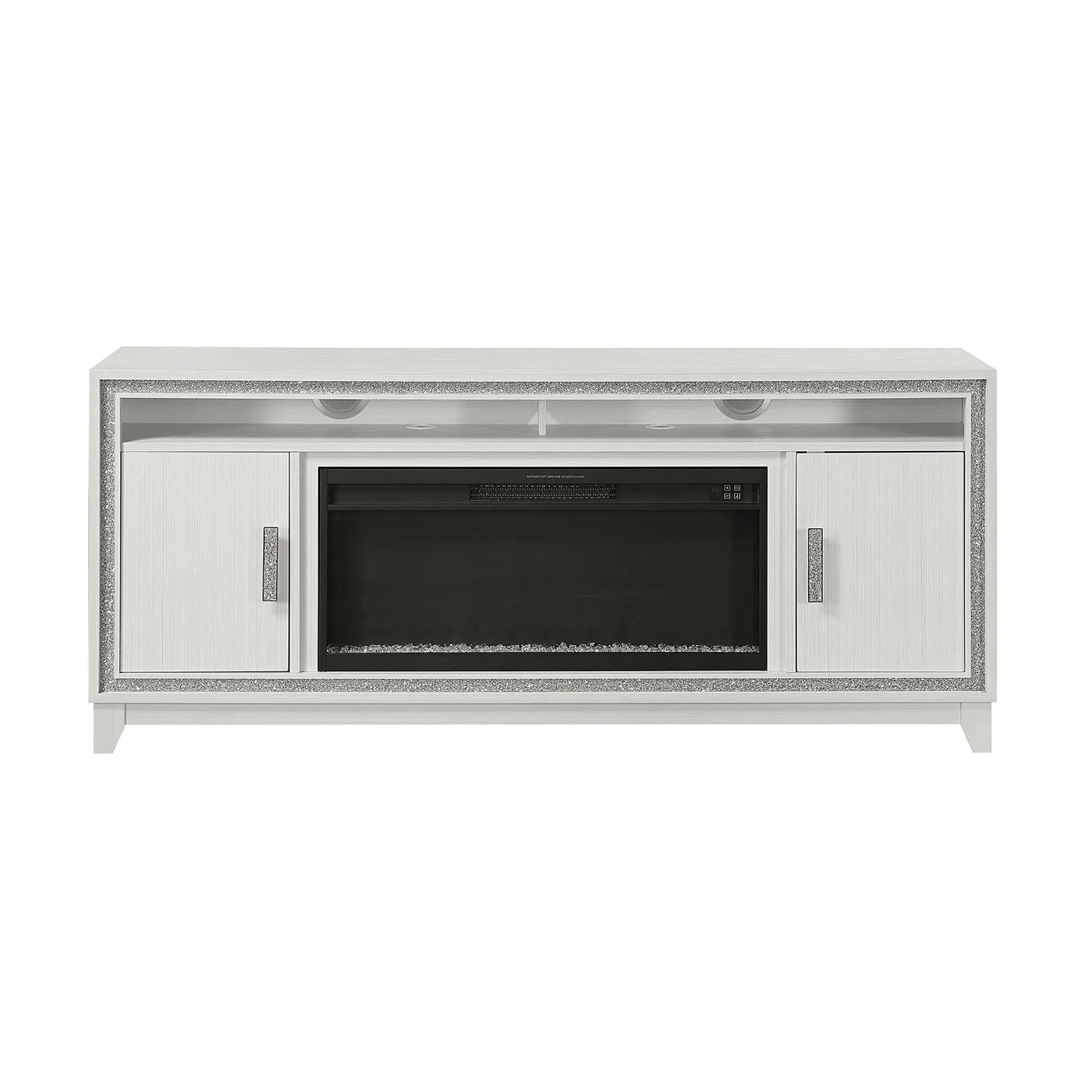 Almera - Fireplace With Adjustable Temperature And LED Options by HouseOfZazla
