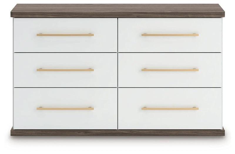 Kendanport - Six Drawer Dresser by Unique Piece Furniture