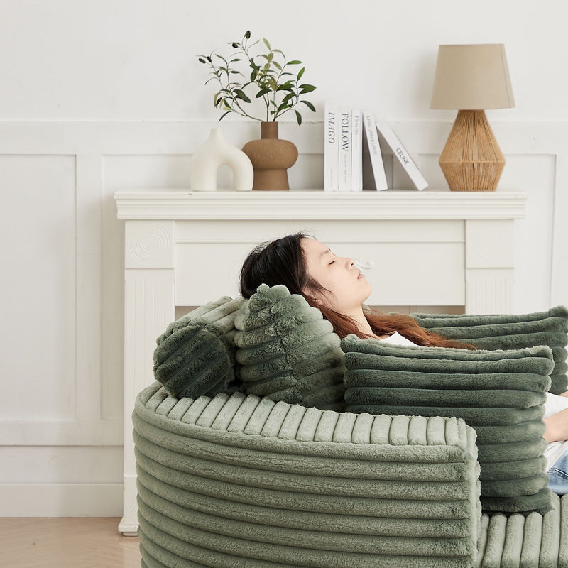 Swivel Chair With 360° Rotation For Living Room by HouseOfZazla