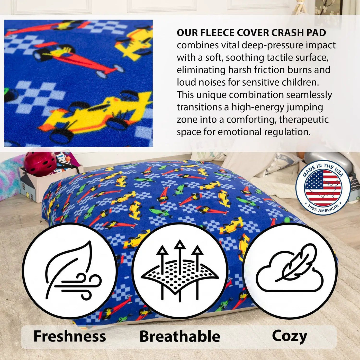 Sensory Crash Pad for Kids & Adults by HouseOfZazla