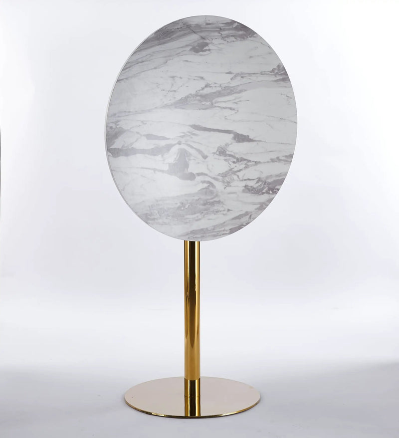 31.5" Folding Golden And Table by HouseOfZazla