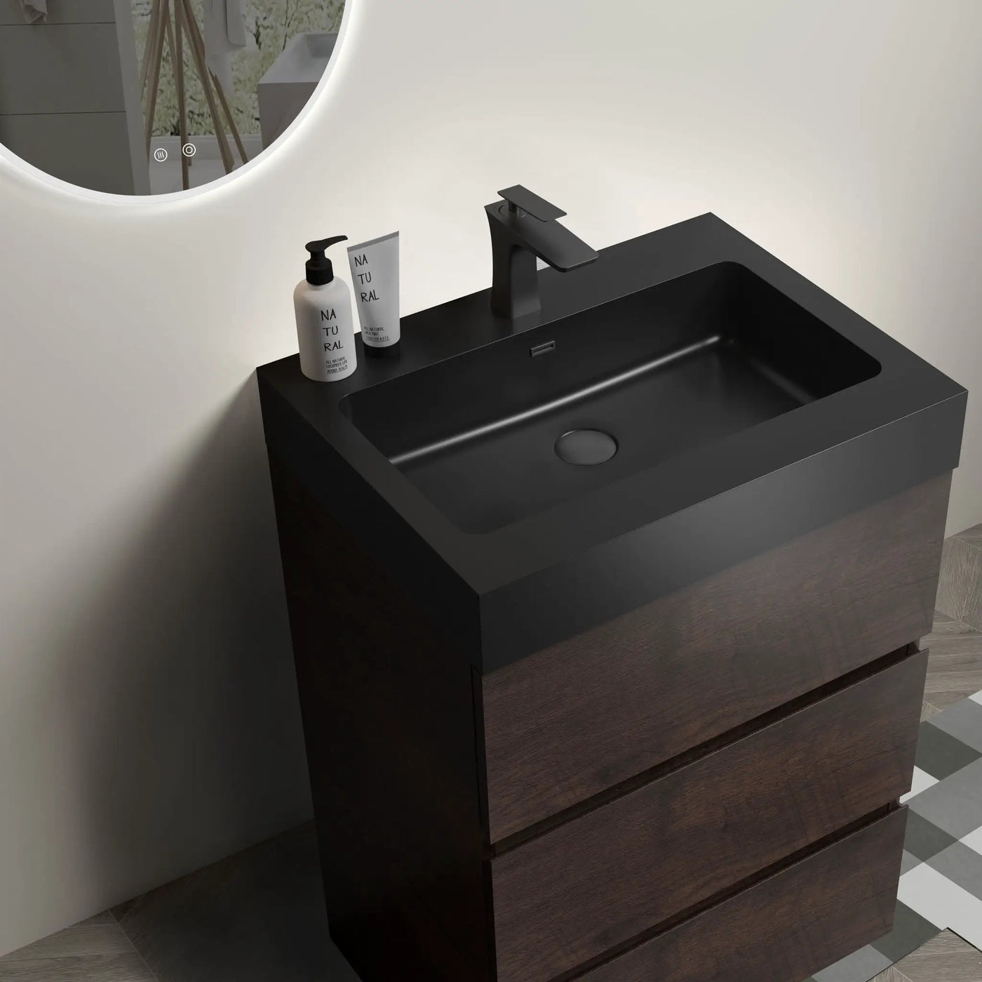 Alice - Bathroom Vanity With Large Storage, Freestanding by Unique Piece Furniture