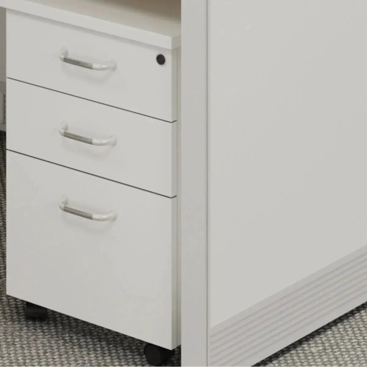 Solven · L-Shaped Cubicle Workstation by Arc Grove