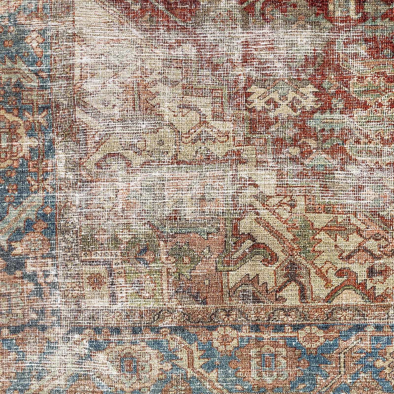 Adtugan Vintage Flat Pile Washable Rug by Boutique Rugs