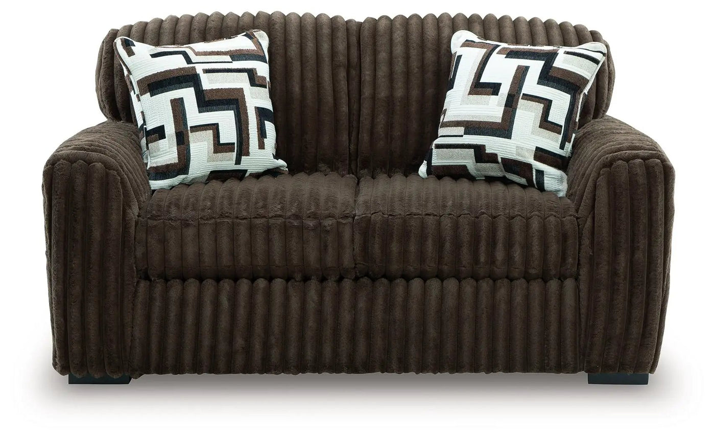 Midnight-Madness - Loveseat by Unique Piece Furniture