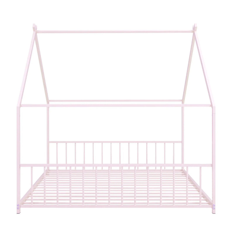 Metal House Bed by HouseOfZazla