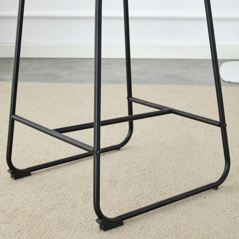 Retro Bar Chairs, Comfortable Stools (Set of 2) by HouseOfZazla