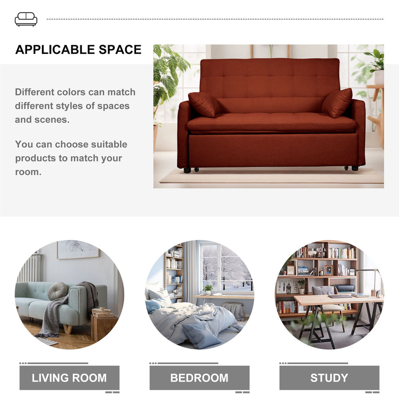 Balus - Sofa Bed Combination With Storage Pockets by HouseOfZazla