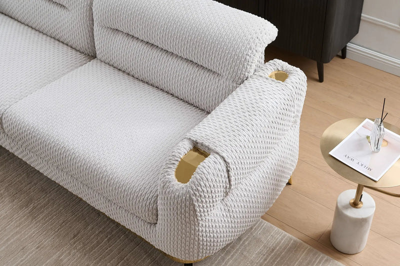 Zoe Modern Style 2PC Living Room Set by HouseOfZazla