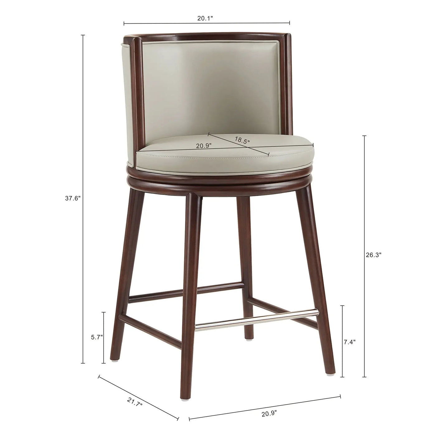 Evalyn - Counter Stool by HouseOfZazla