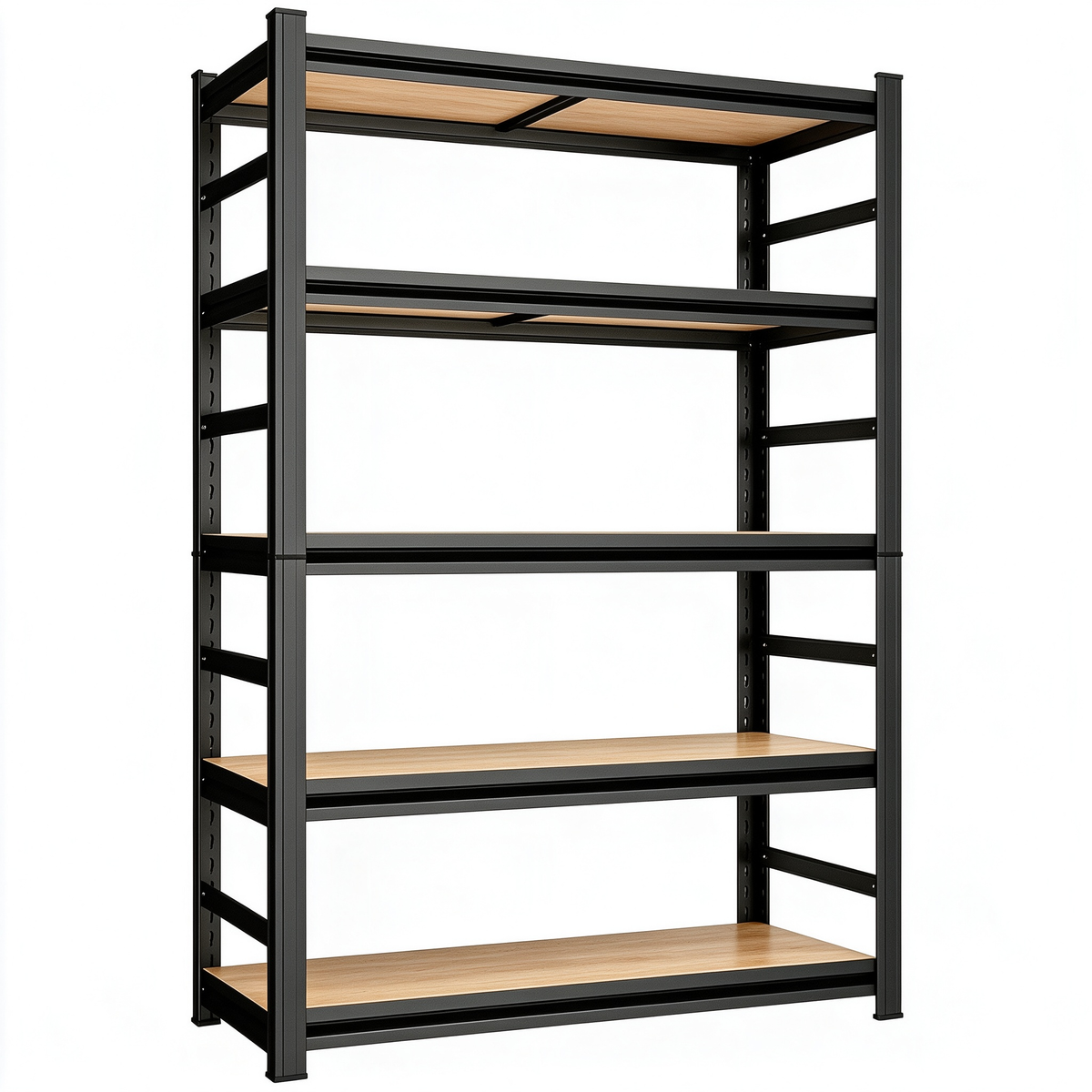 63-Inch Height Storage Shelving Unit with Adjustable Shelves by HouseOfZazla