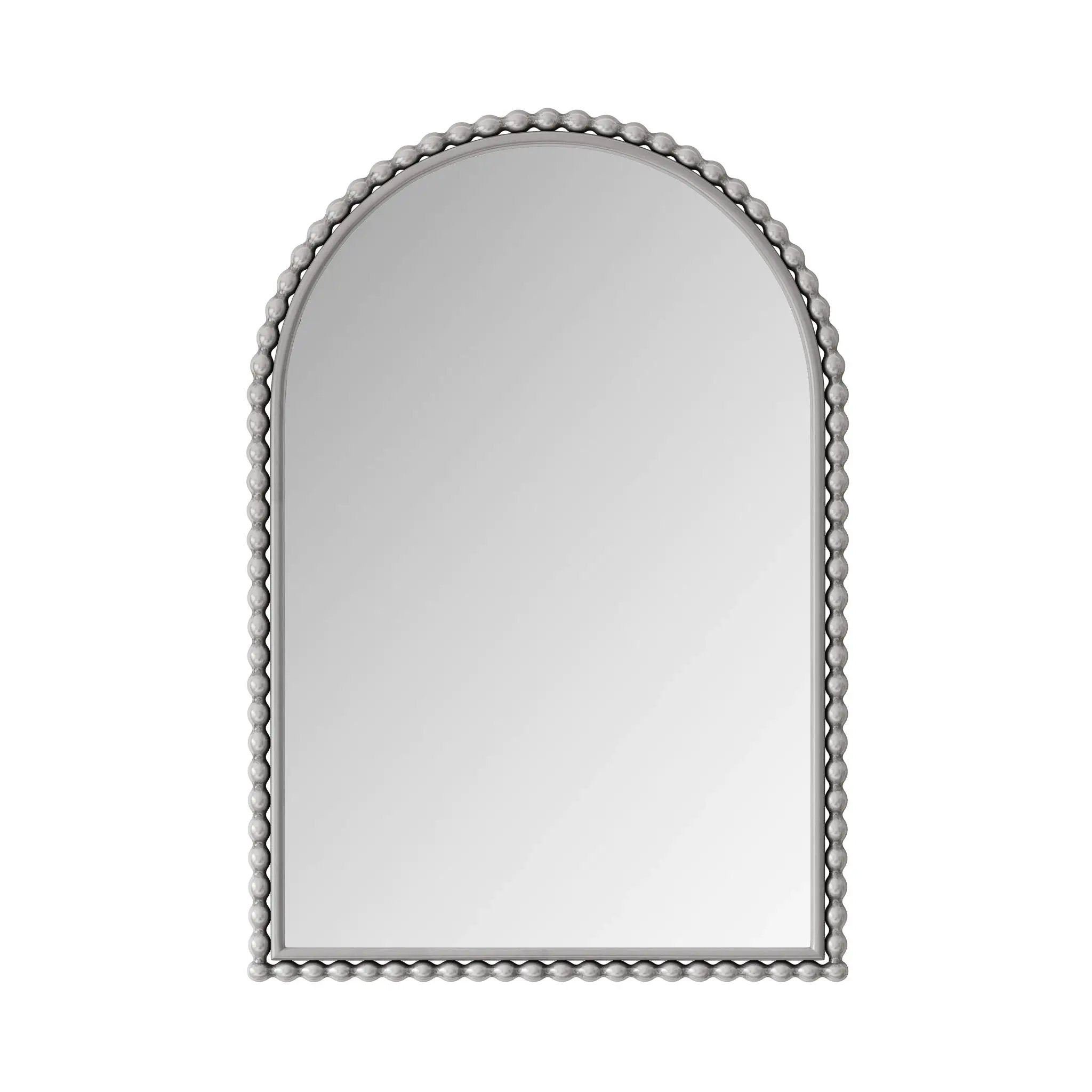 Vintage Iron Art Arch Mirror, Wall Hanging Or Table Display by HouseOfZazla