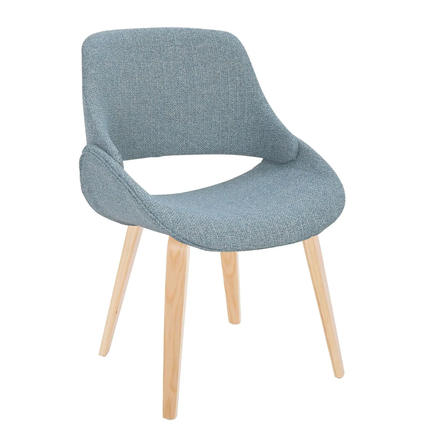 Fabrico - Mid-Century Modern Style Dining Chair (Set of 2) by HouseOfZazla