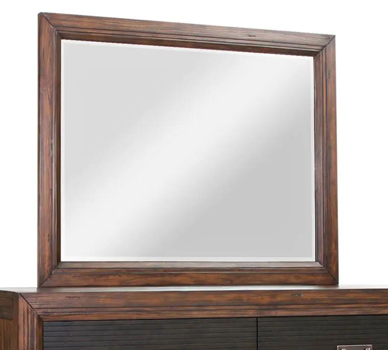 Landscape Mirror - Rustic Buckeye by Unique Piece Furniture