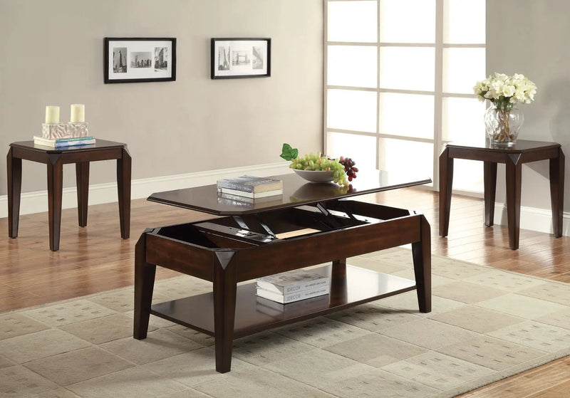Docila - Table With Lift Top - Walnut by Unique Piece Furniture