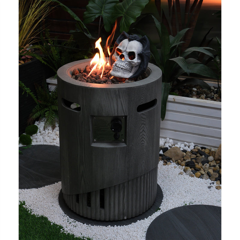 32000 BTU Round Outdoor Gas Fire Pit, photo 9 of 10