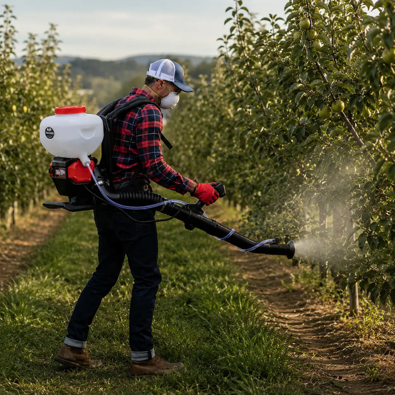 4 Gal Battery Powered Backpack Mosquito Fogger Sprayer 36V for Pest Control Ticks, Fleas, Flies, and Mosquitoes by Tomahawk Power